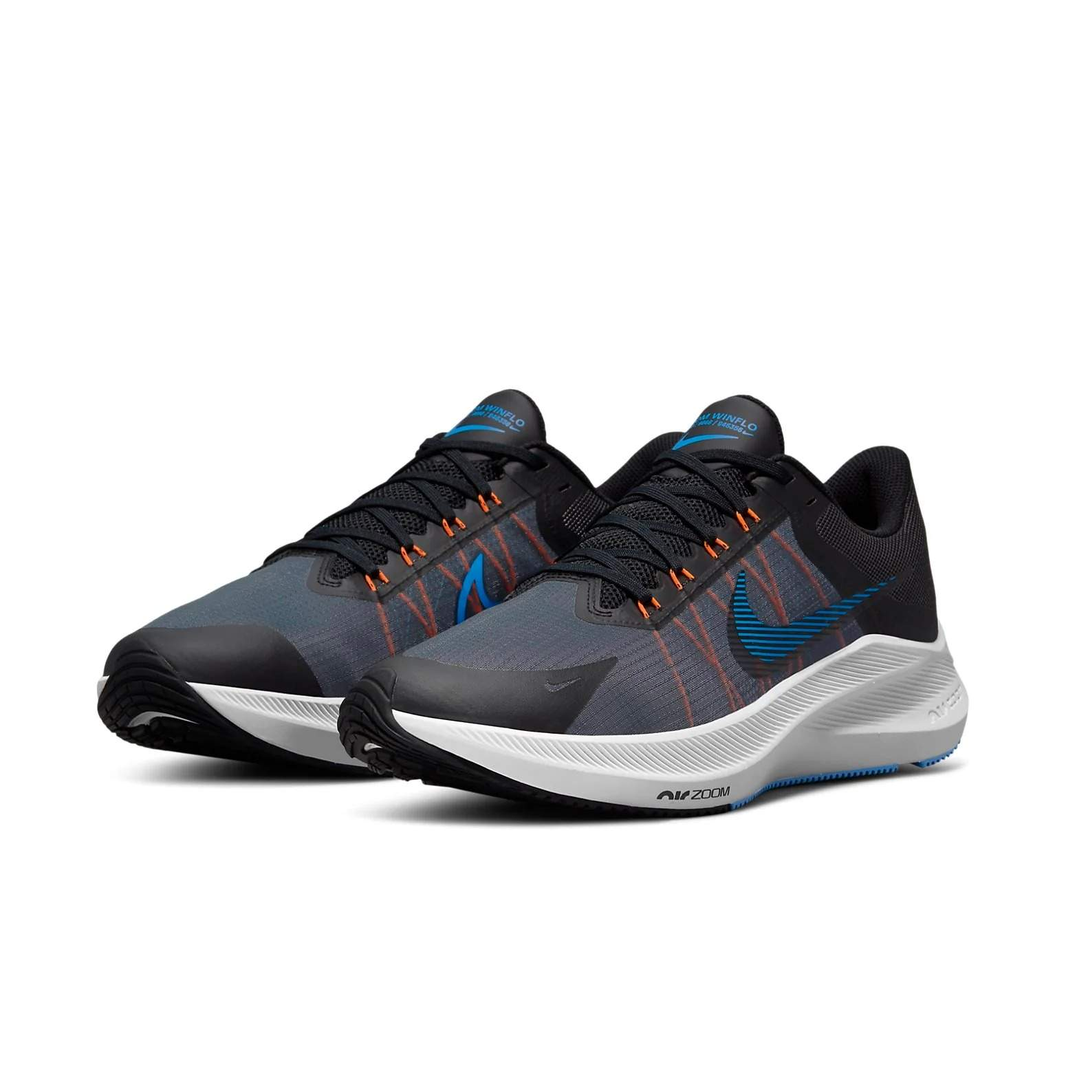Nike Running Shoes | Nike Winflo 8 Black Gray Blue