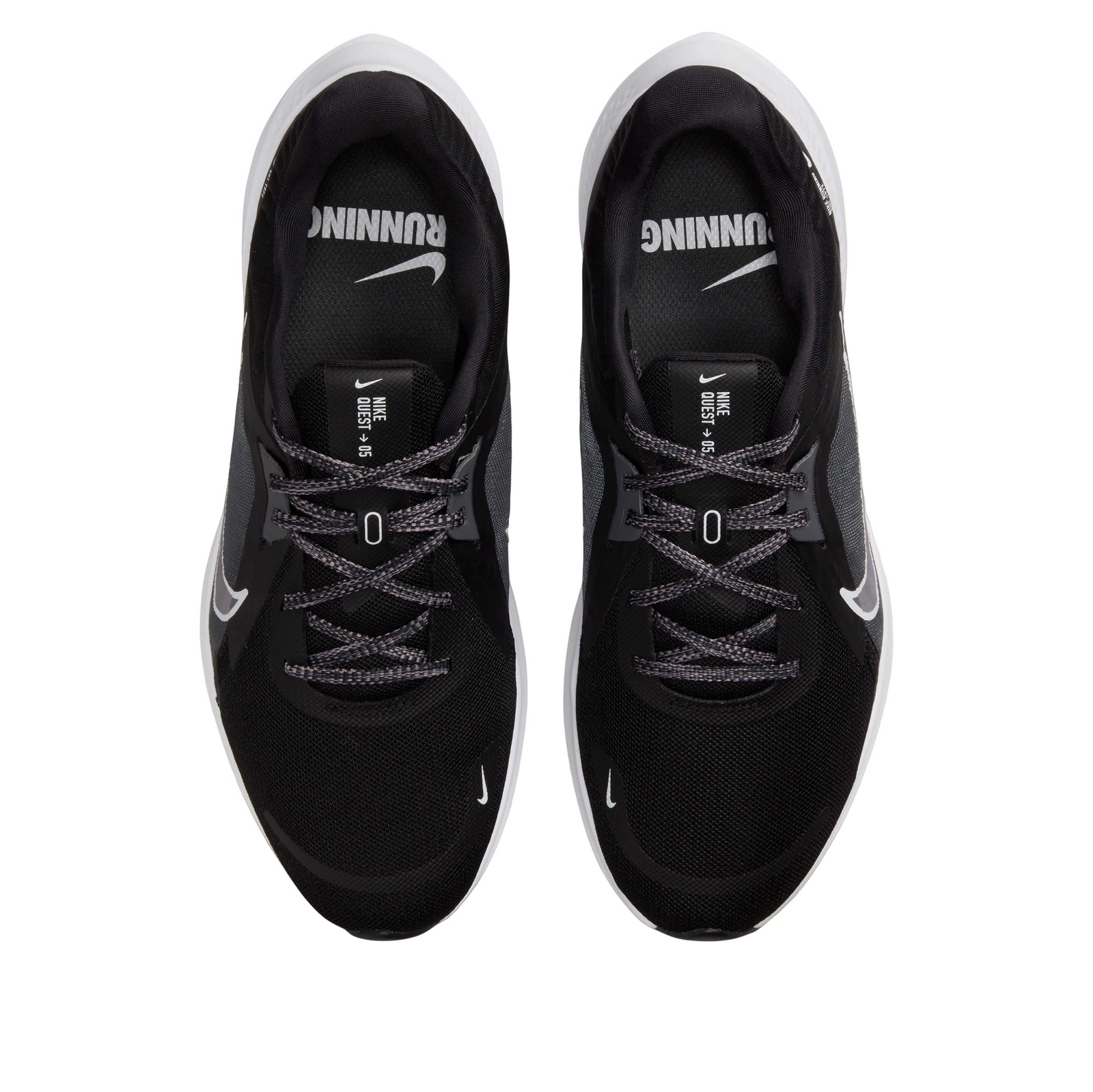 Nike Running Shoes | Nike Quest 5 Black White