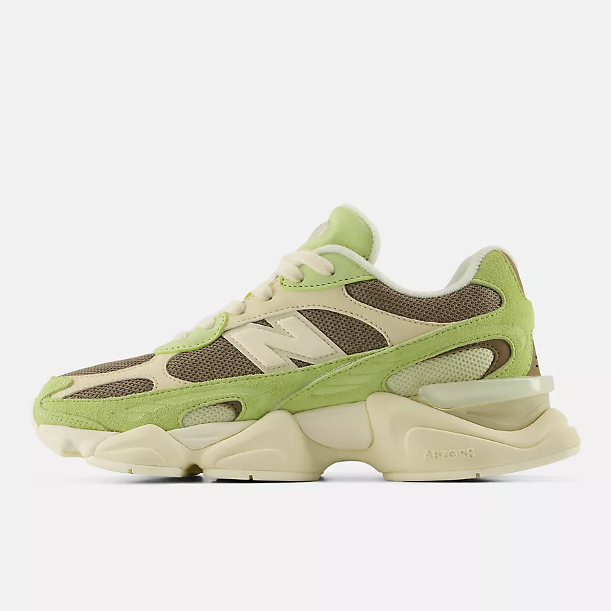 New Balance 9060R DRY LIME with THUNDER BROWN