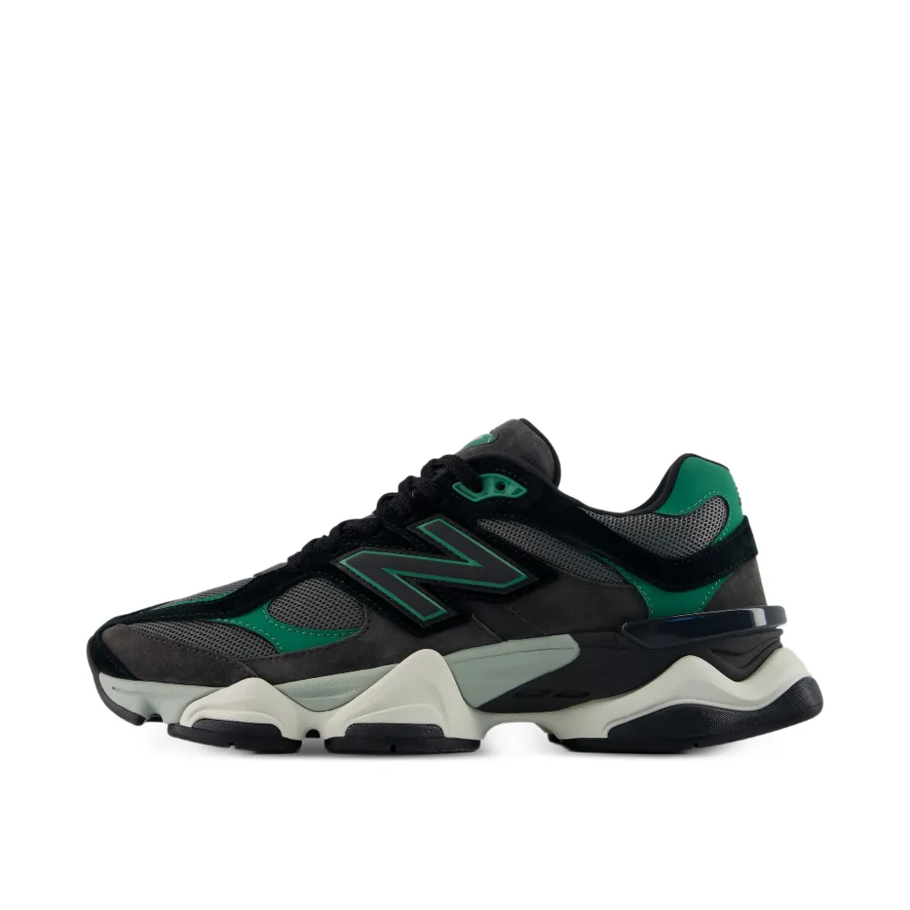 New Balance 9060 – Black and Outfield Green