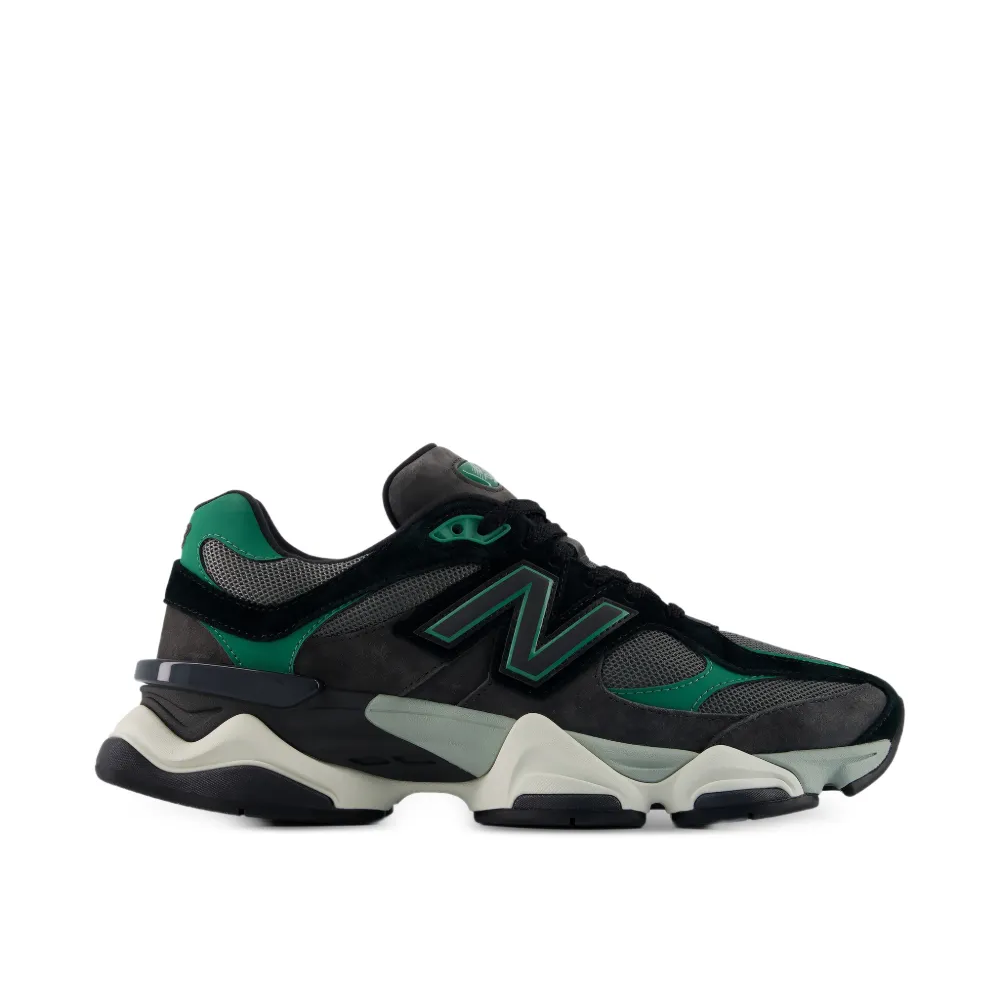 New Balance 9060 – Black and Outfield Green