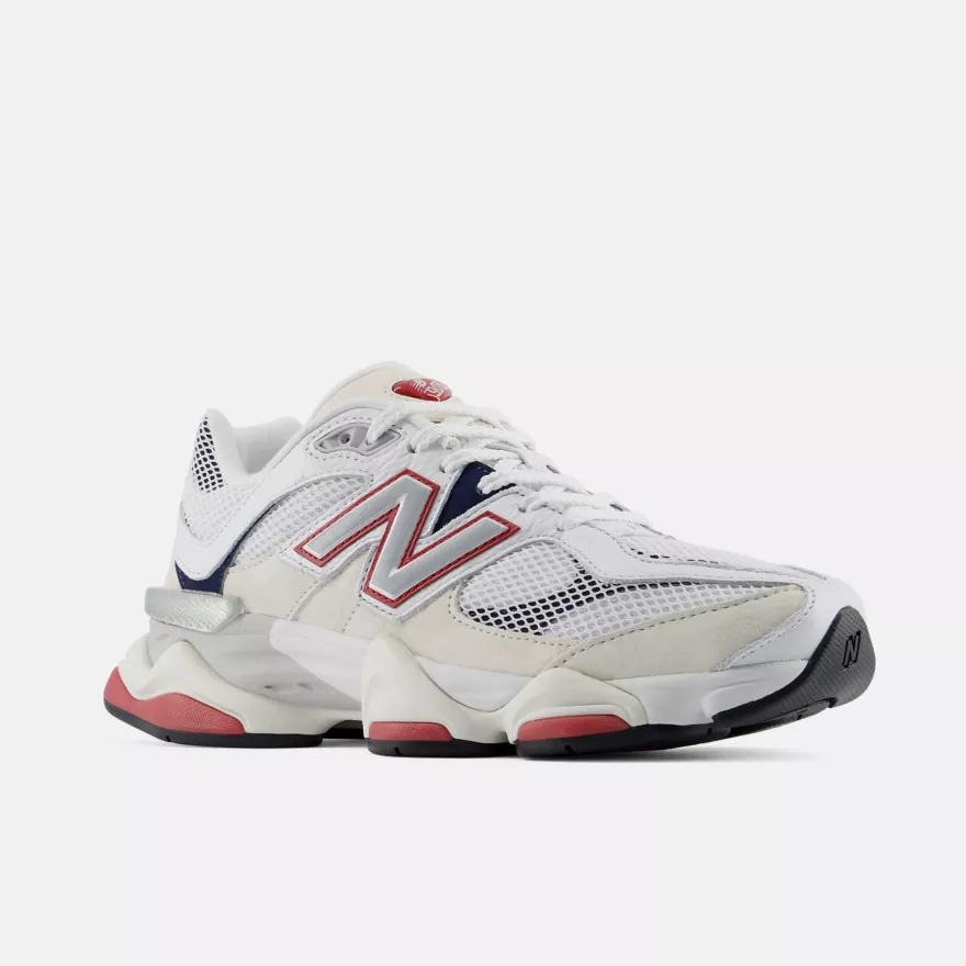 New Balance 9060 – White Shadow Red