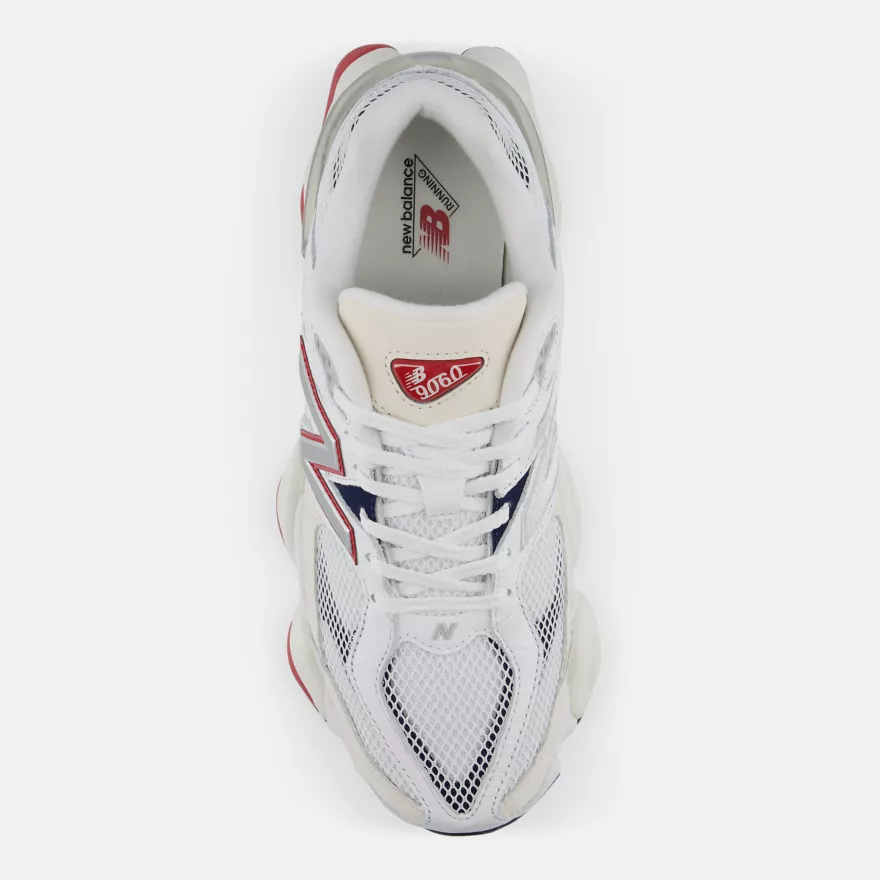 New Balance 9060 – White Shadow Red