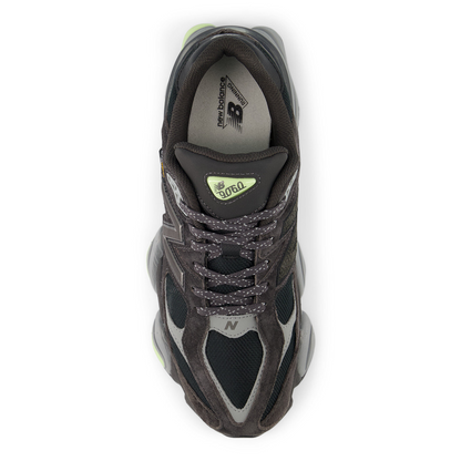 New Balance 9060 – Black Cement Dry Lime