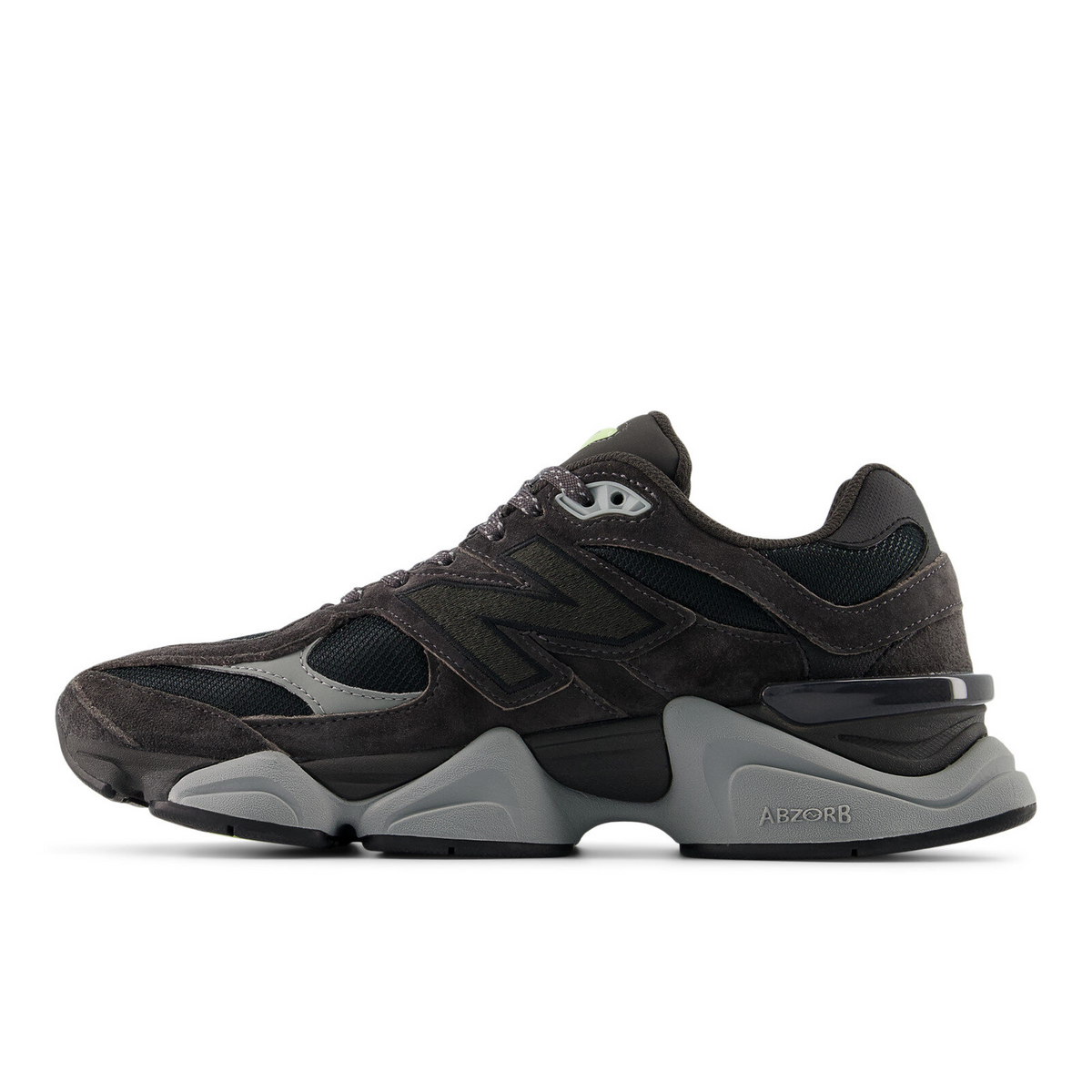 New Balance 9060 – Black Cement Dry Lime