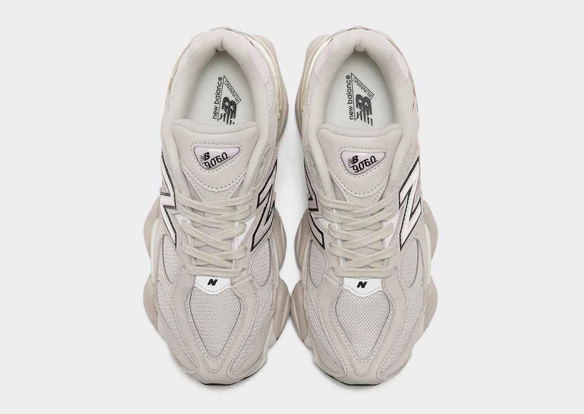 New Balance 9060 – Cream and Light Pink