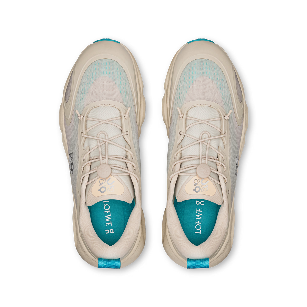 Loewe x ON Cloudsolo Sand Turquoise