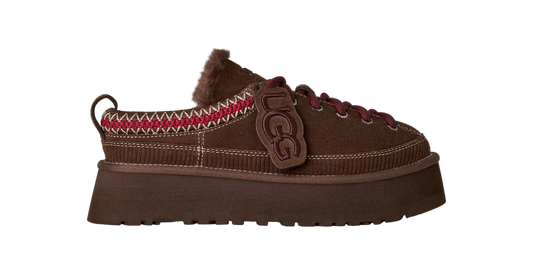 UGG Women's Heritage Lace-Up Slipper Burnt Cedar