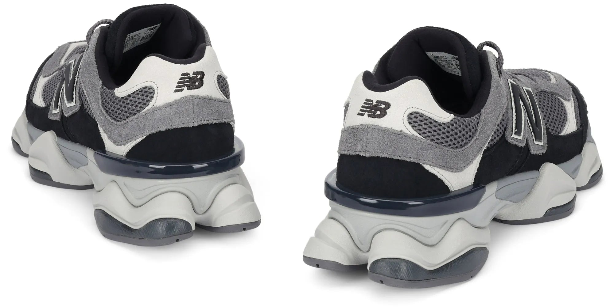 New Balance 9060 – Black Grey Suede