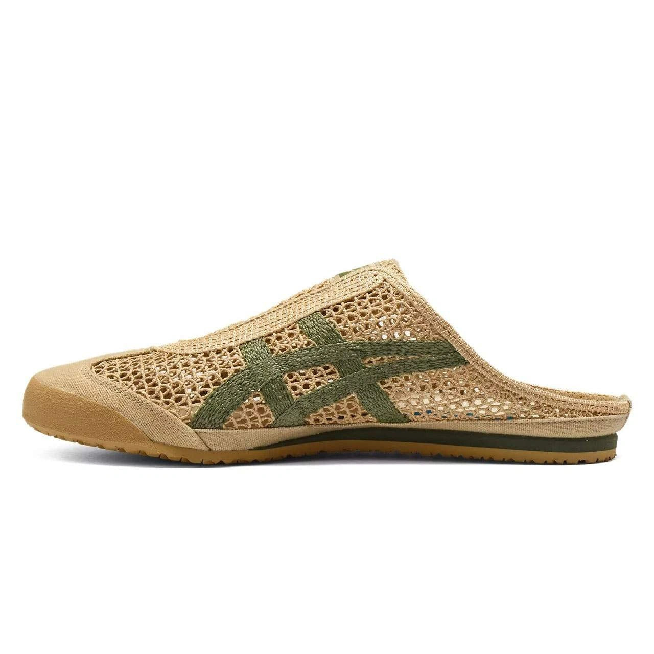 נעלי אוניטסוקה טייגר | Onitsuka Tiger MEXICO 66 SABOT Beige Green