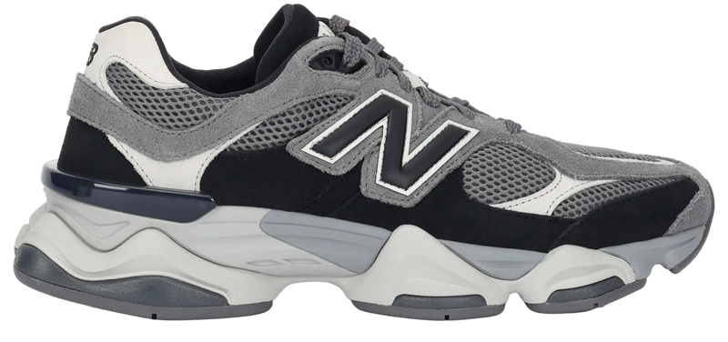 New Balance 9060 – Black Grey Suede