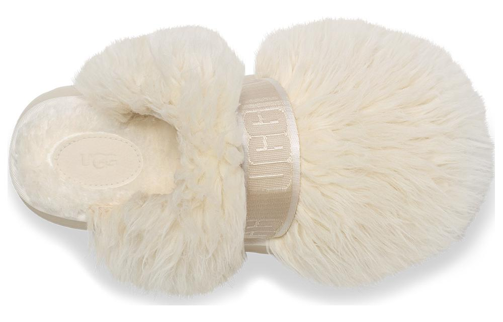 UGG Sustainable Fluff Momma Slide - White