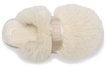 UGG Sustainable Fluff Momma Slide - White