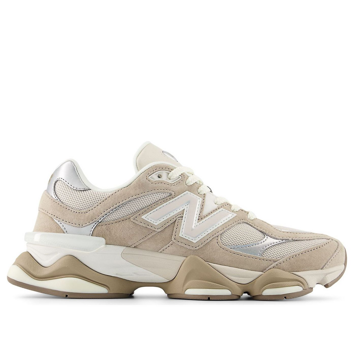 New Balance 9060 – Moonbeam Silver Metallic Driftwood