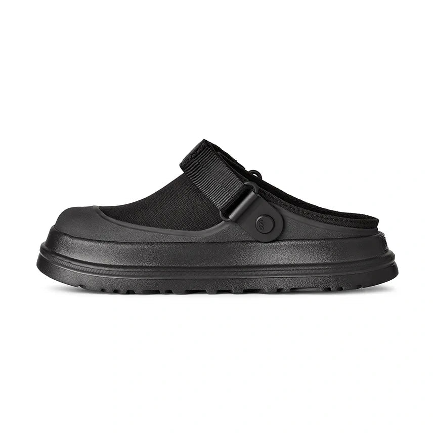 UGG sliders W Goldenglow Canvas Clog Black