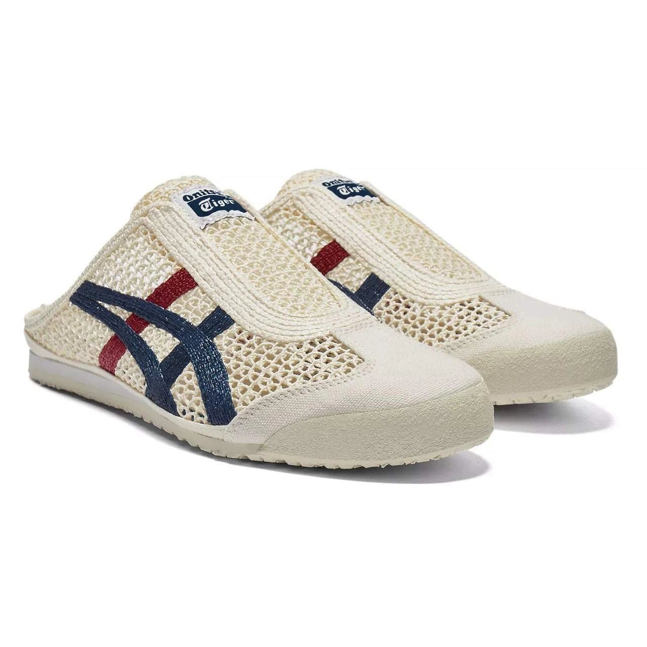 נעלי אוניטסוקה טייגר | Onitsuka Tiger MEXICO 66 SABOT Cream Mako Blue