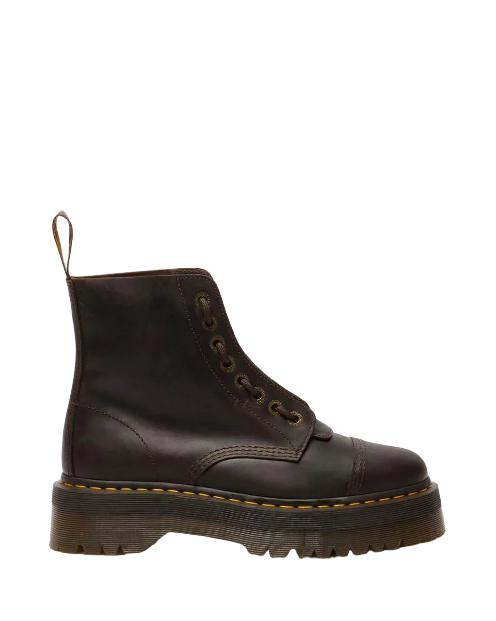 Dr. Martens Sinclair Crazy Horse Leather Platform Boots