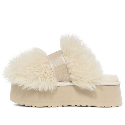 UGG Sustainable Fluff Momma Slide - White