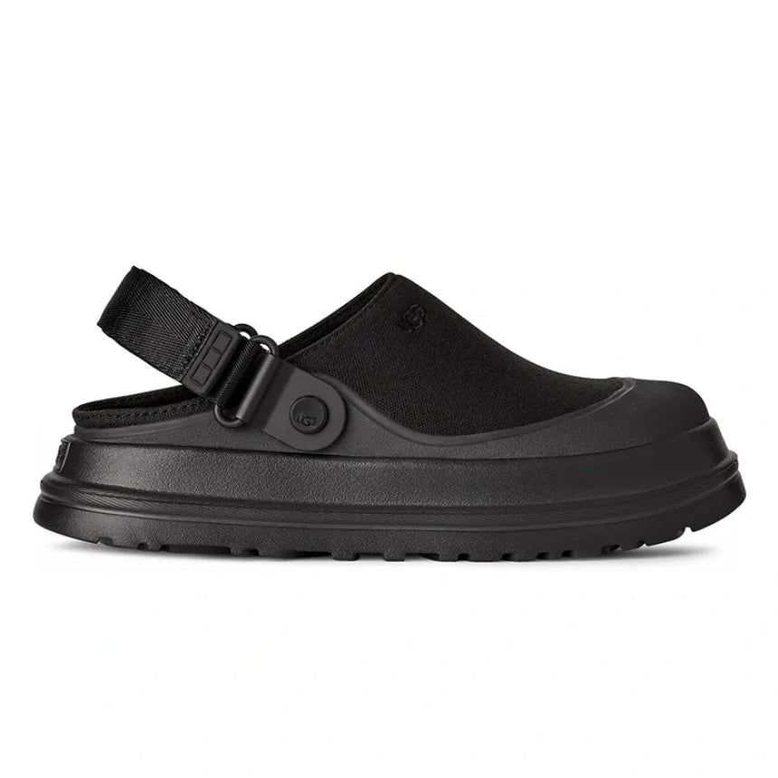 UGG sliders W Goldenglow Canvas Clog Black