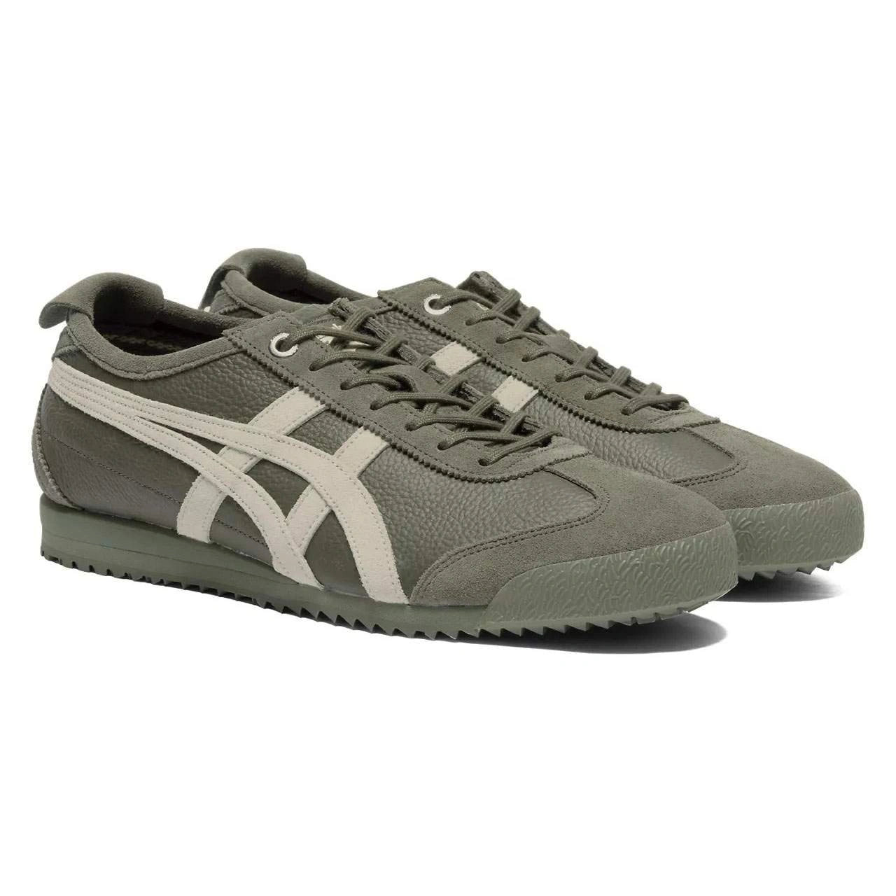 נעלי אוניטסוקה טייגר | Onitsuka Tiger MEXICO 66 SD VIN Mantle Green Ivory