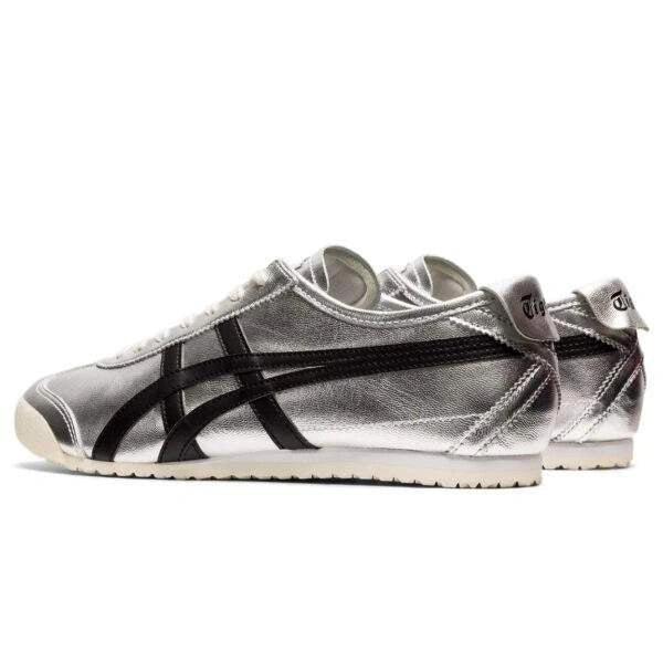 נעלי אוניטסוקה טייגר | Onitsuka Tiger MEXICO 66 Pure Silver Black