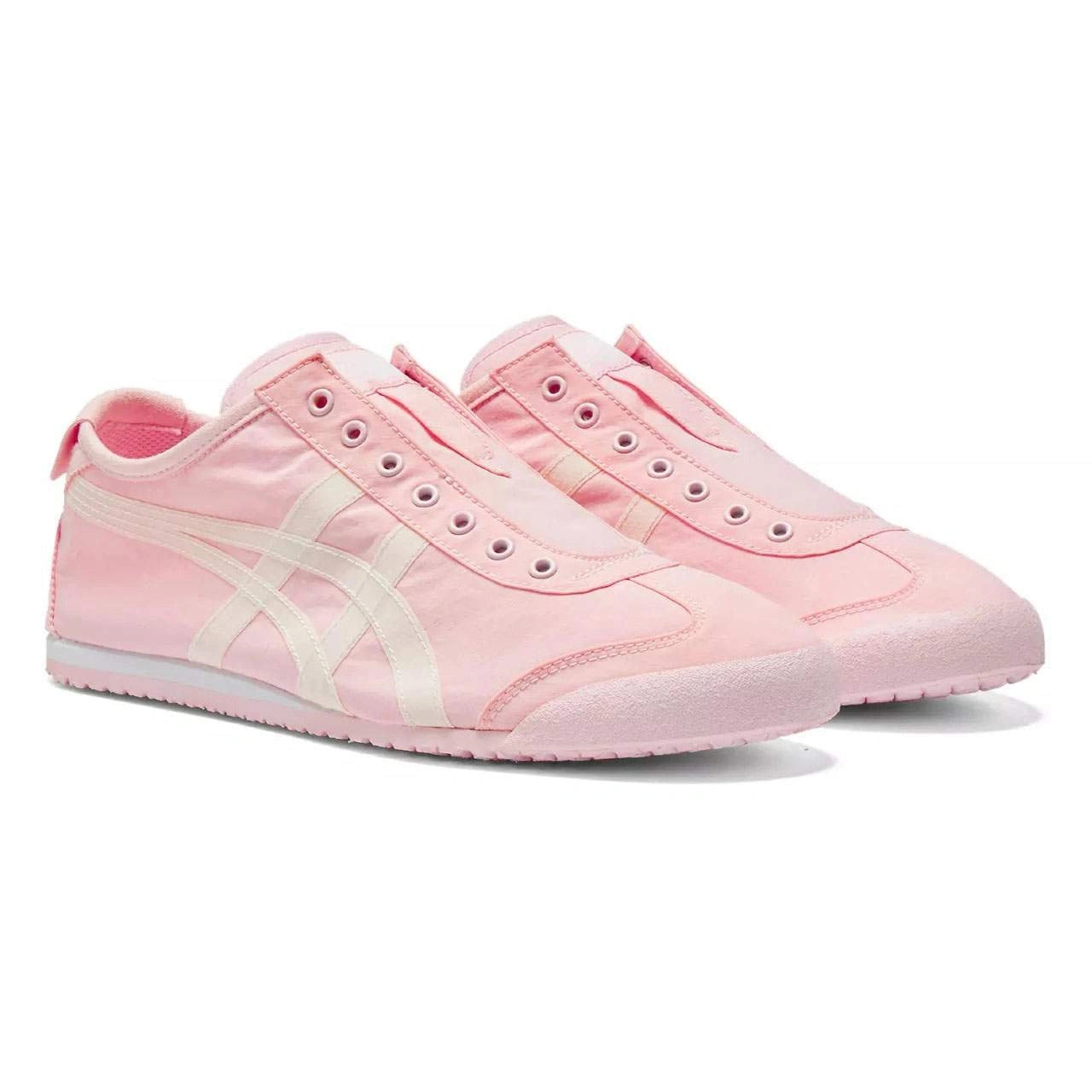 נעלי אוניטסוקה טייגר | Onitsuka Tiger MEXICO 66 SLIP-ON Pink White