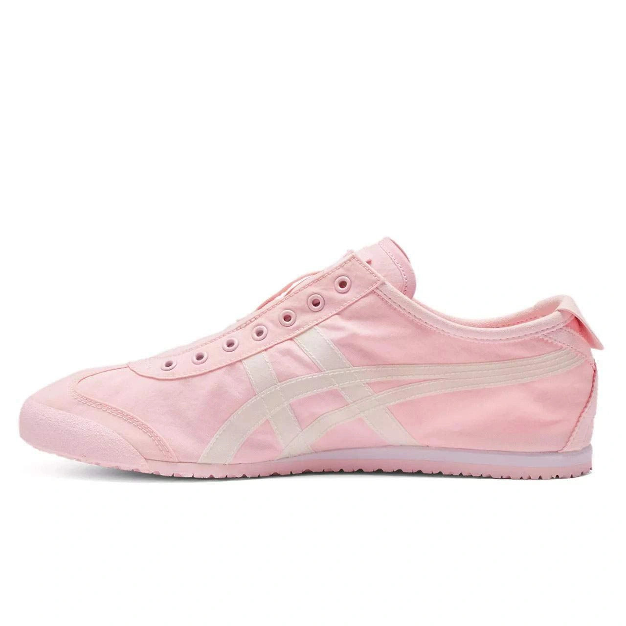 נעלי אוניטסוקה טייגר | Onitsuka Tiger MEXICO 66 SLIP-ON Pink White