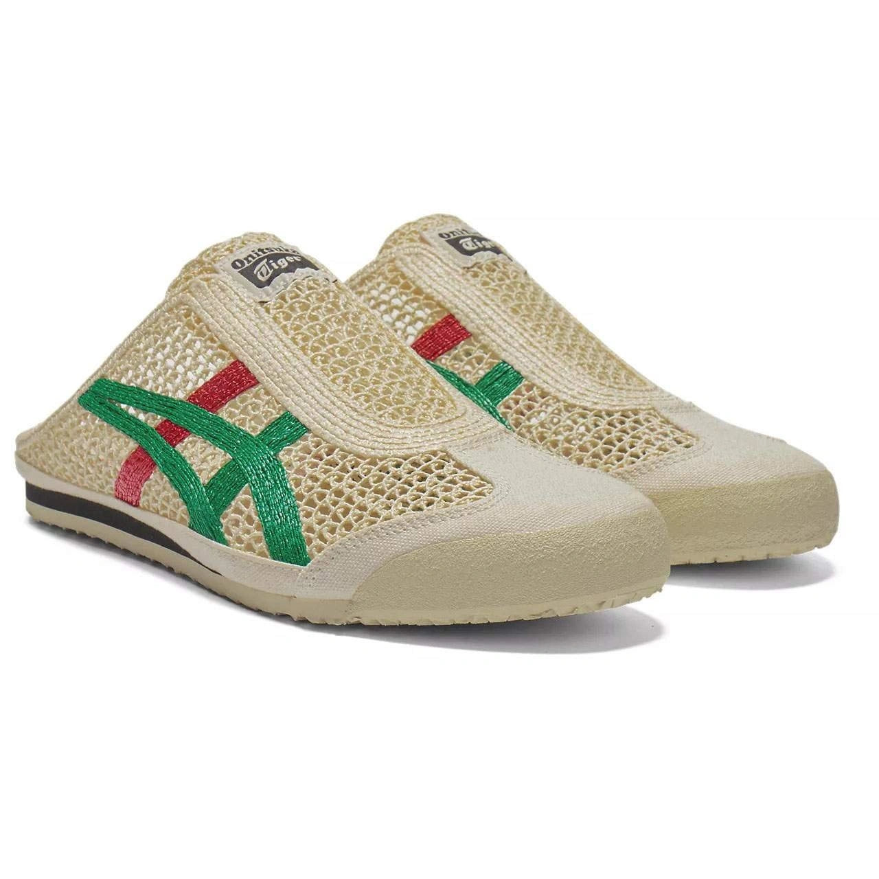 נעלי אוניטסוקה טייגר | Onitsuka Tiger MEXICO 66 SABOT Cream Kale