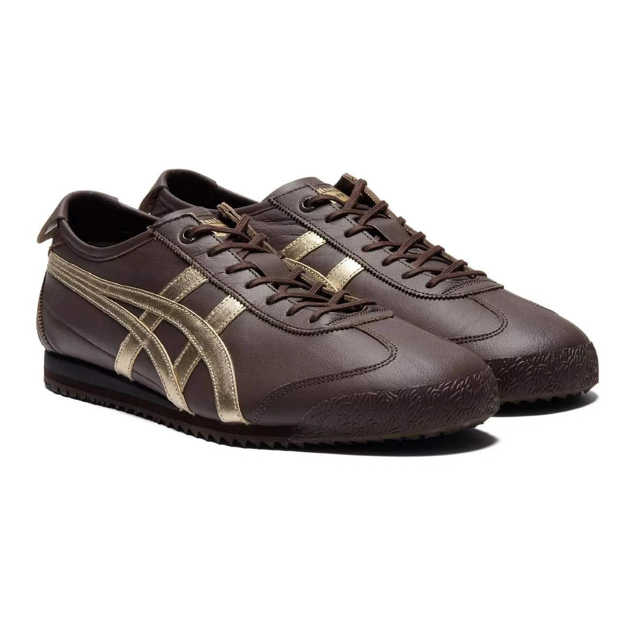 נעלי אוניטסוקה טייגר | Onitsuka Tiger MEXICO 66 SD Licorice Brown Champagne