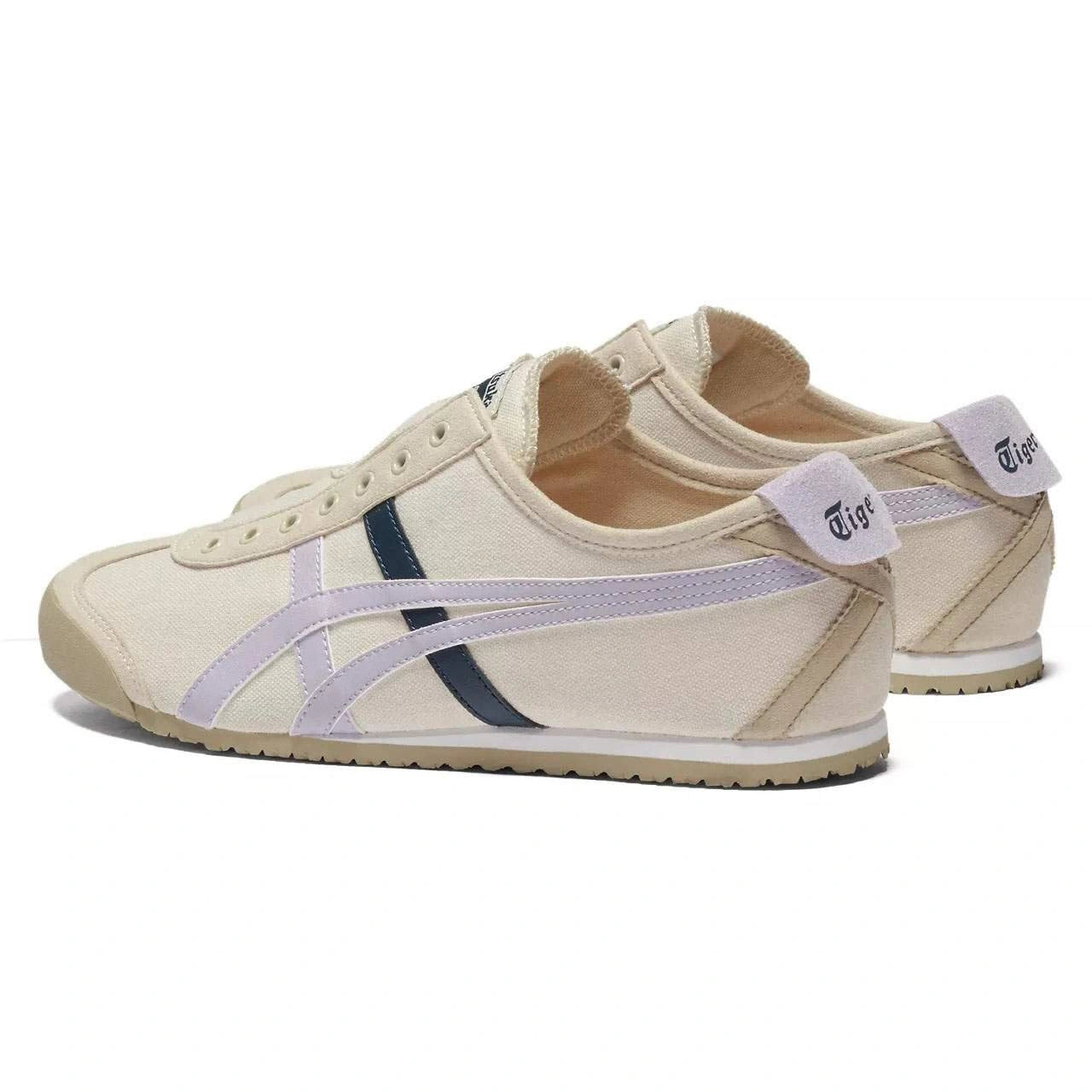 נעלי אוניטסוקה טייגר | Onitsuka Tiger MEXICO 66 SLIP-ON Birch Faded Ash Rock