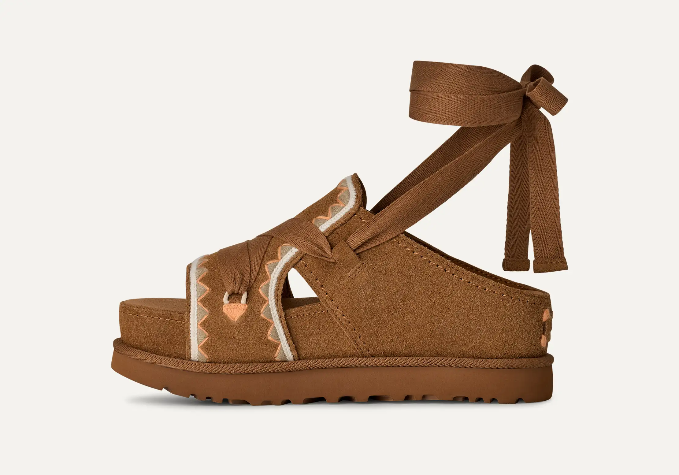 Women's Goldenstar Hi Artistitch chestnut multi