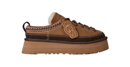 UGG Women's Heritage Lace-Up Slipper Chestnut