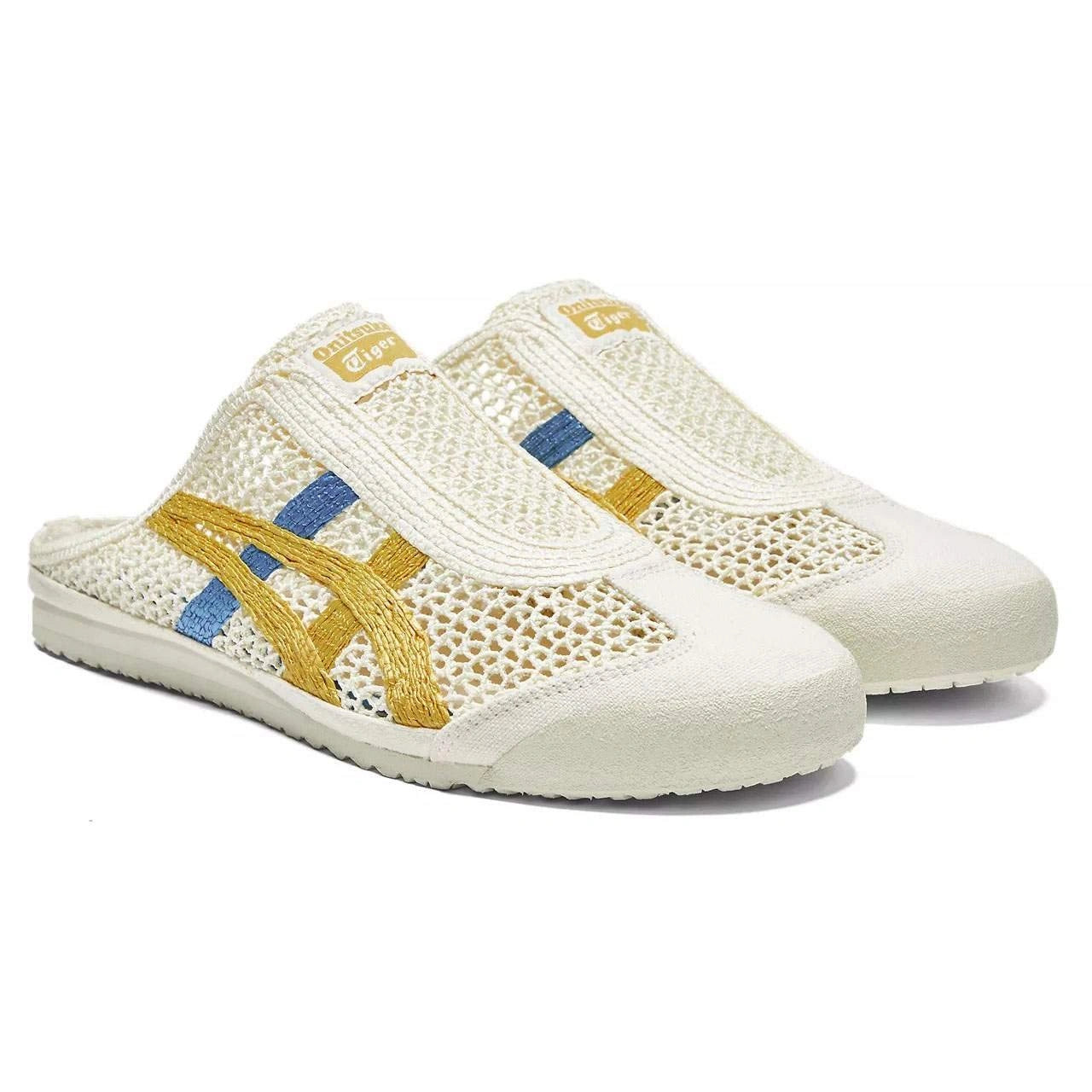נעלי אוניטסוקה טייגר | Onitsuka Tiger MEXICO 66 SABOT Cream Mustard