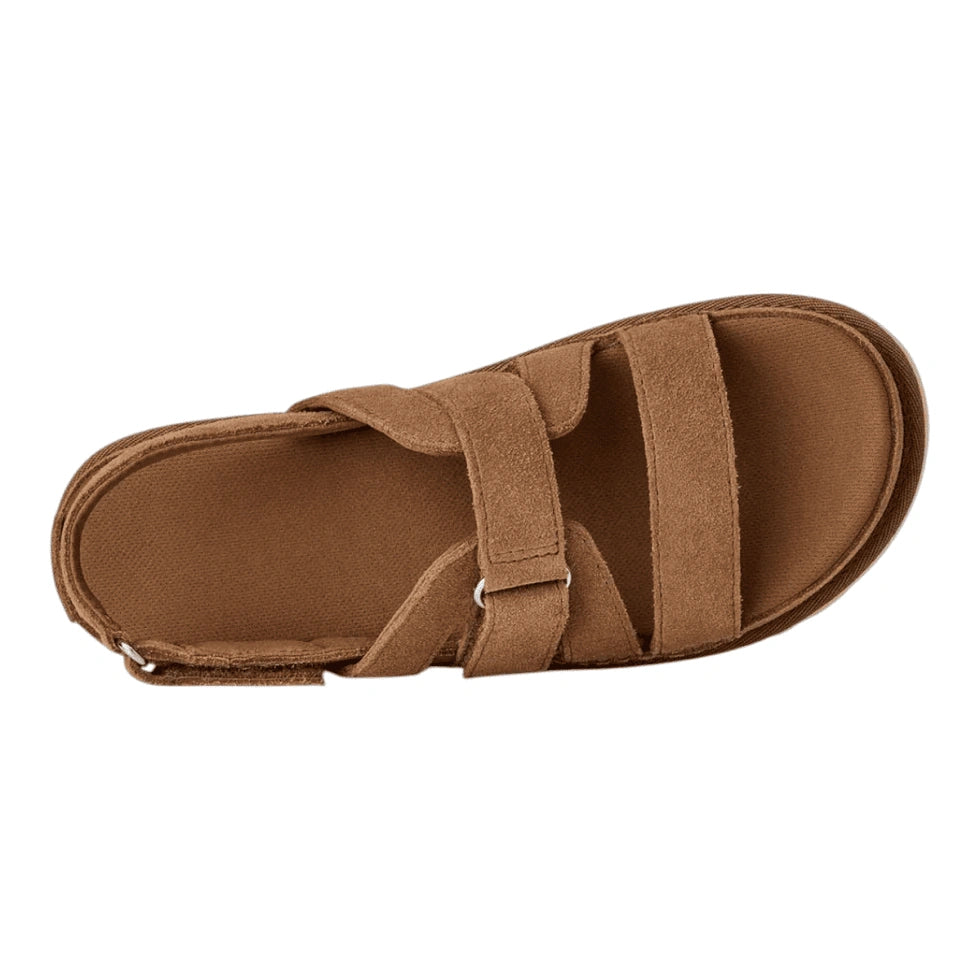 סנדלי נשים Chestnut UGG Goldenstar Gleam – סטייל מודרני ונוחות יומיומית Chestnut