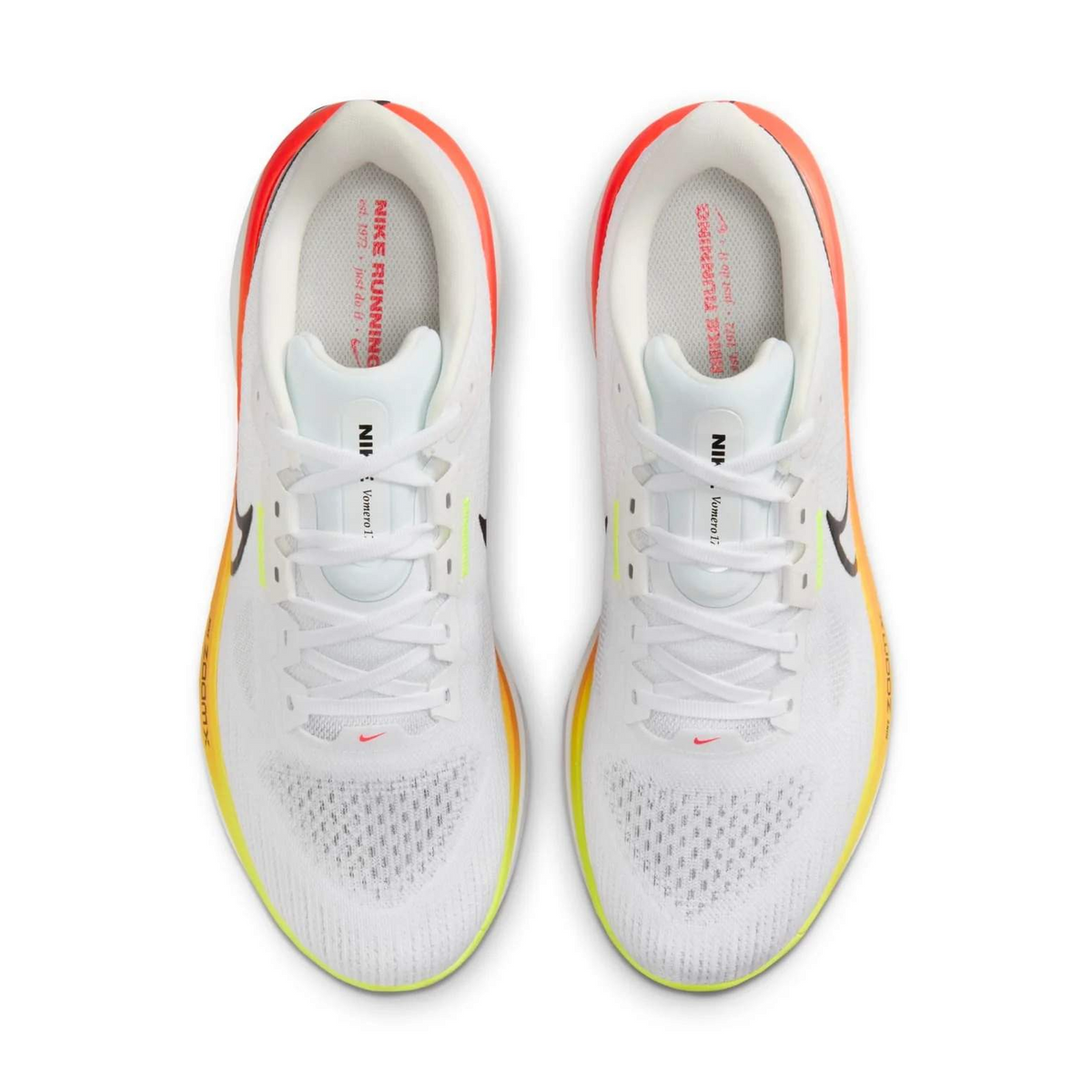 Nike Running Shoes | Nike Vomero 17 White Bright Crimson