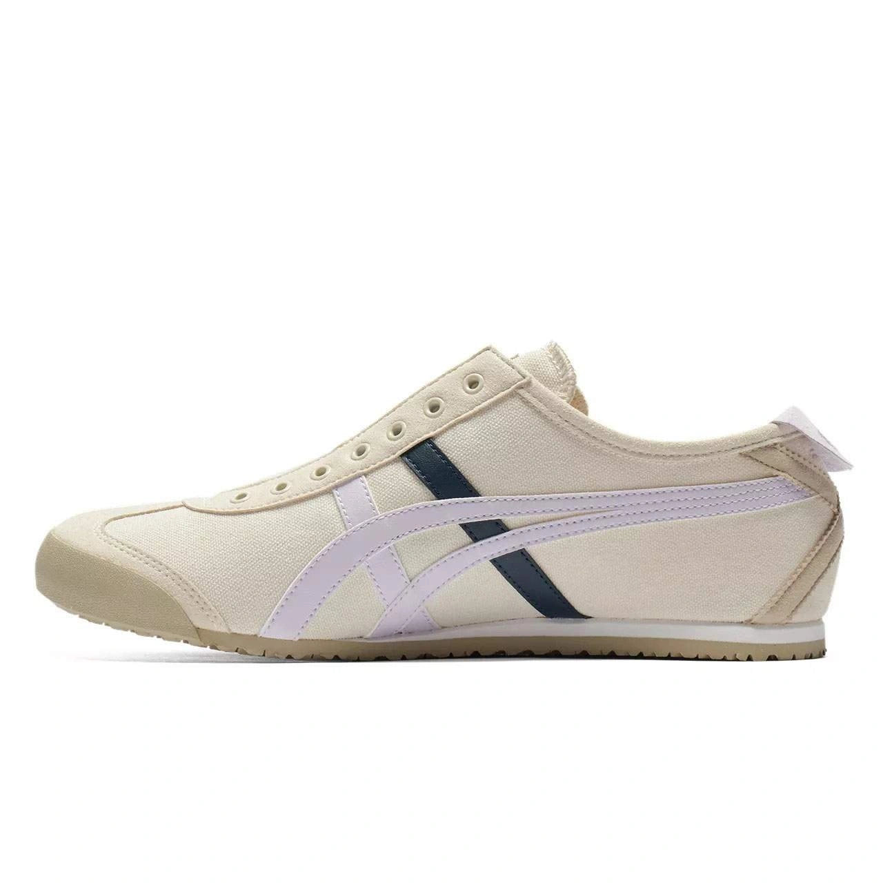 נעלי אוניטסוקה טייגר | Onitsuka Tiger MEXICO 66 SLIP-ON Birch Faded Ash Rock