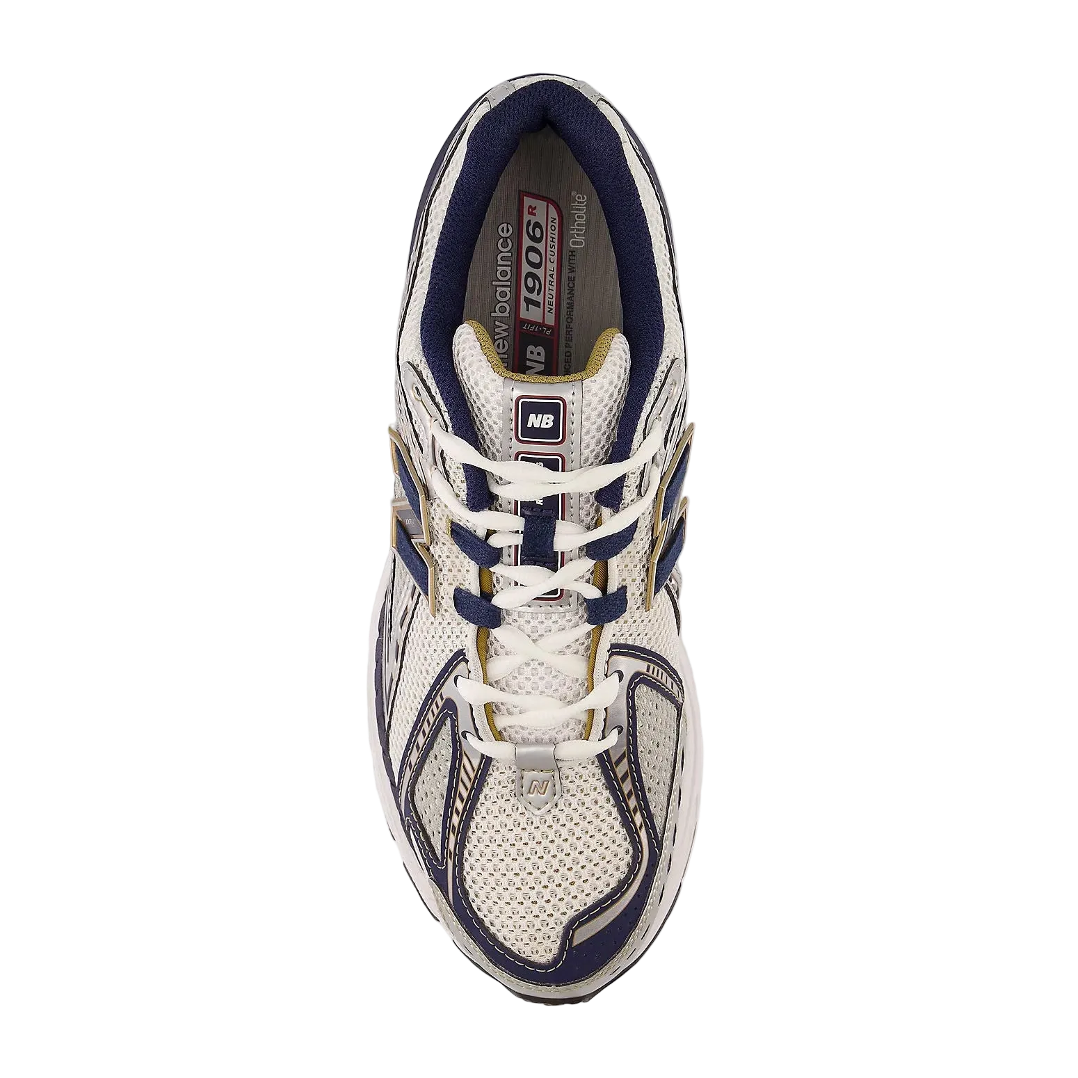New Balance 1906 – White Navy Gold