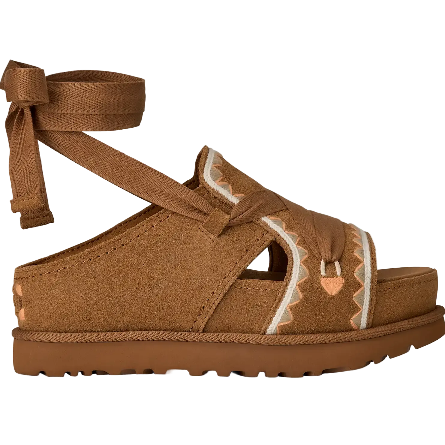 Women's Goldenstar Hi Artistitch chestnut multi
