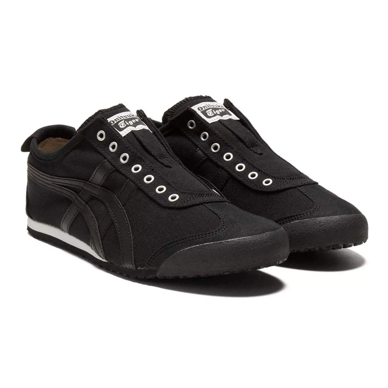 נעלי אוניטסוקה טייגר | Onitsuka Tiger MEXICO 66 SLIP-ON Black