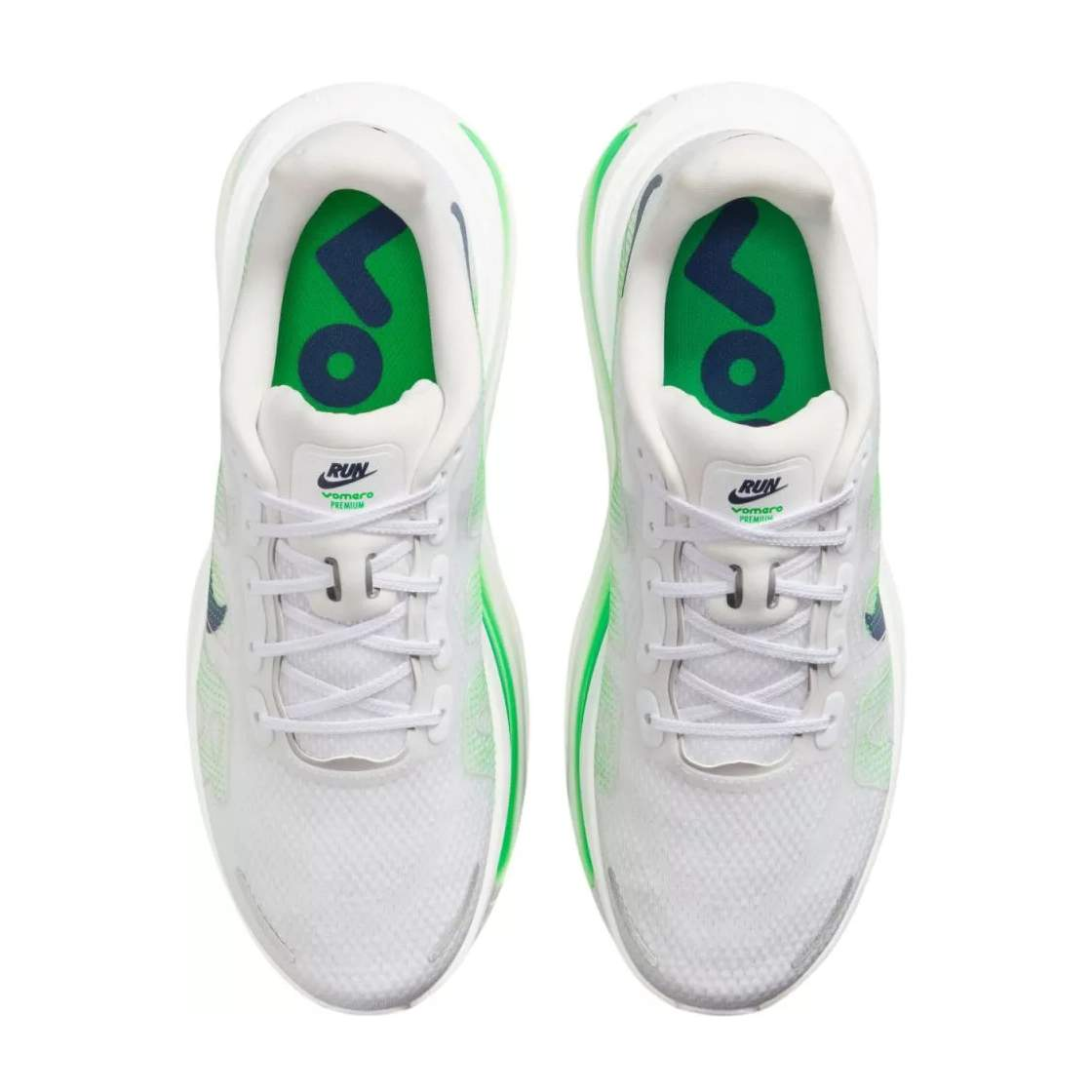 Nike Running Shoes | Nike Vomero Premium White/Green Spark