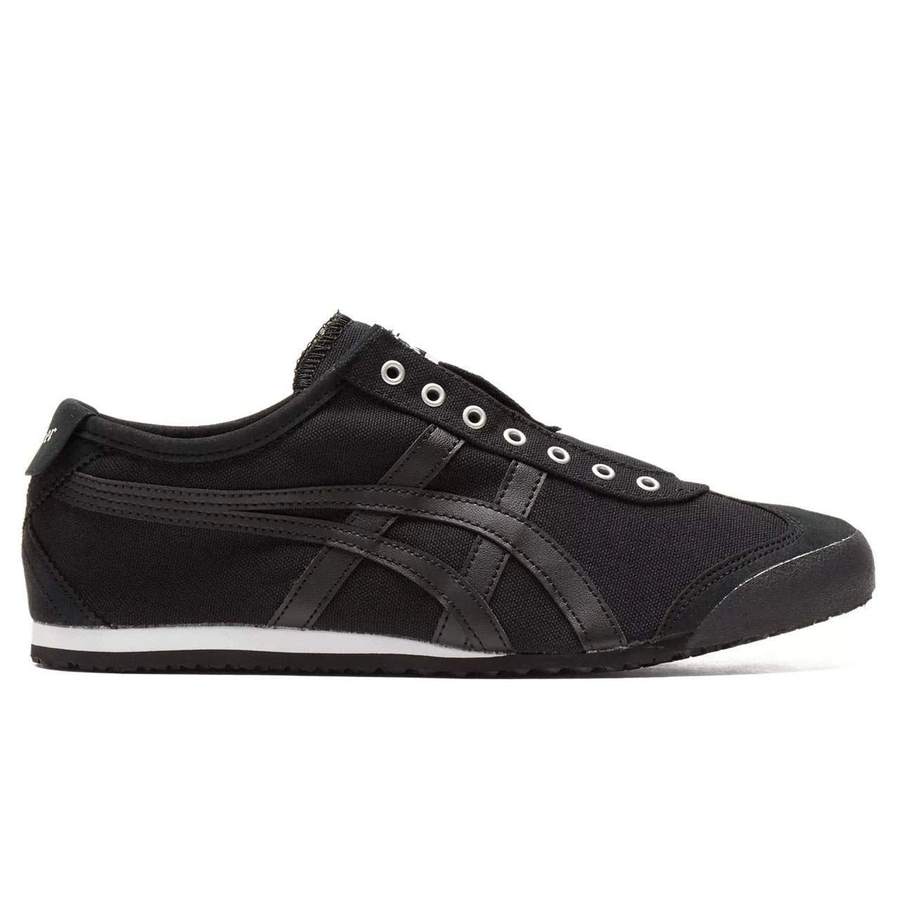 נעלי אוניטסוקה טייגר | Onitsuka Tiger MEXICO 66 SLIP-ON Black