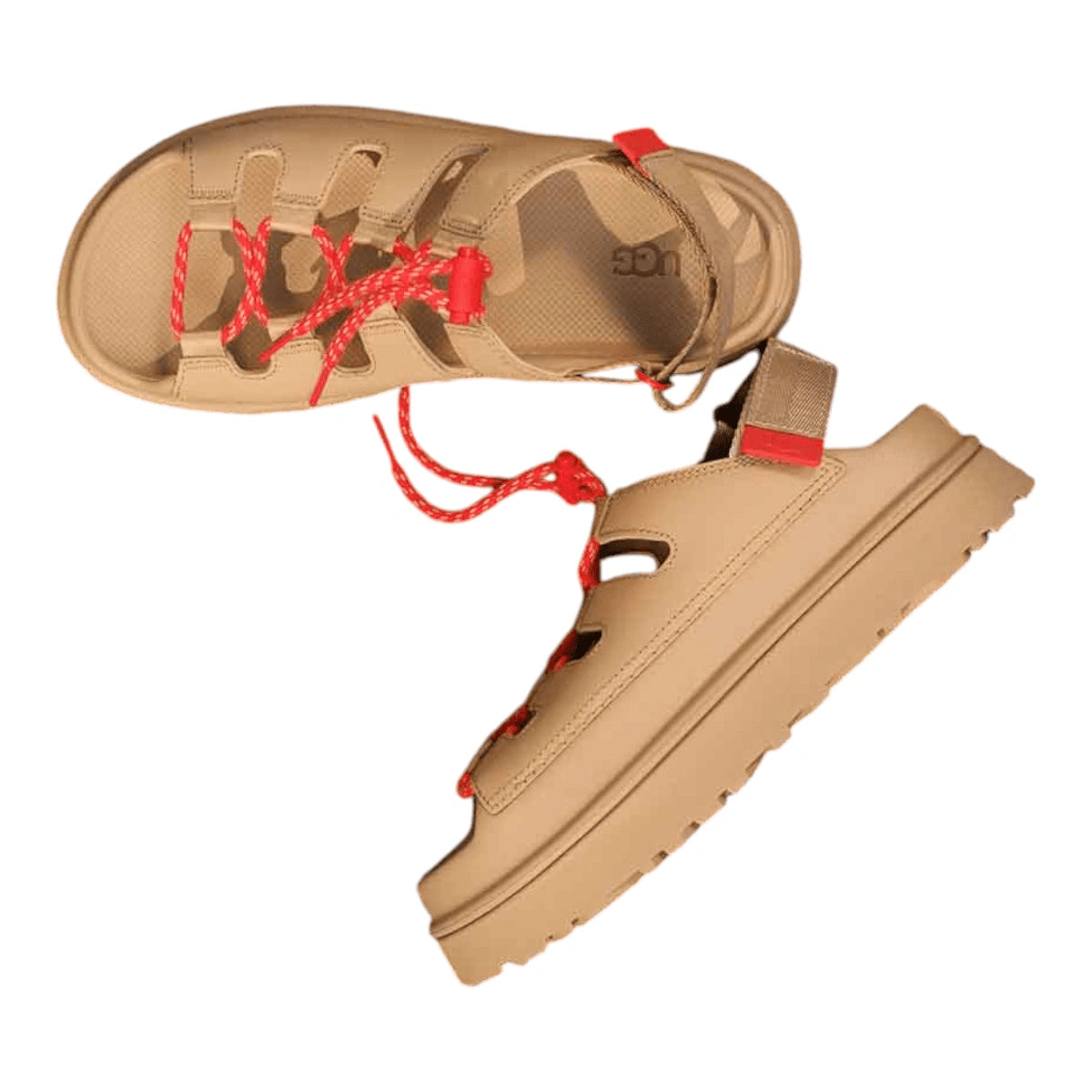 UGG GoldenGlow Toggle Sandal לנשים – נוחות מתקדמת וסטייל אורבני Mustard Seed