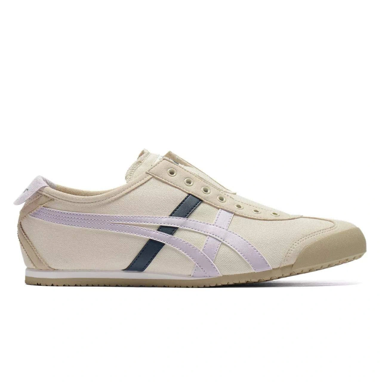נעלי אוניטסוקה טייגר | Onitsuka Tiger MEXICO 66 SLIP-ON Birch Faded Ash Rock