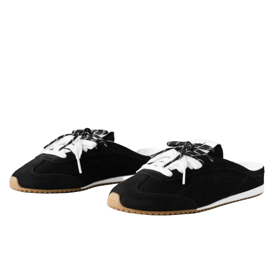 ALO Sunset Sneaker Mule Black