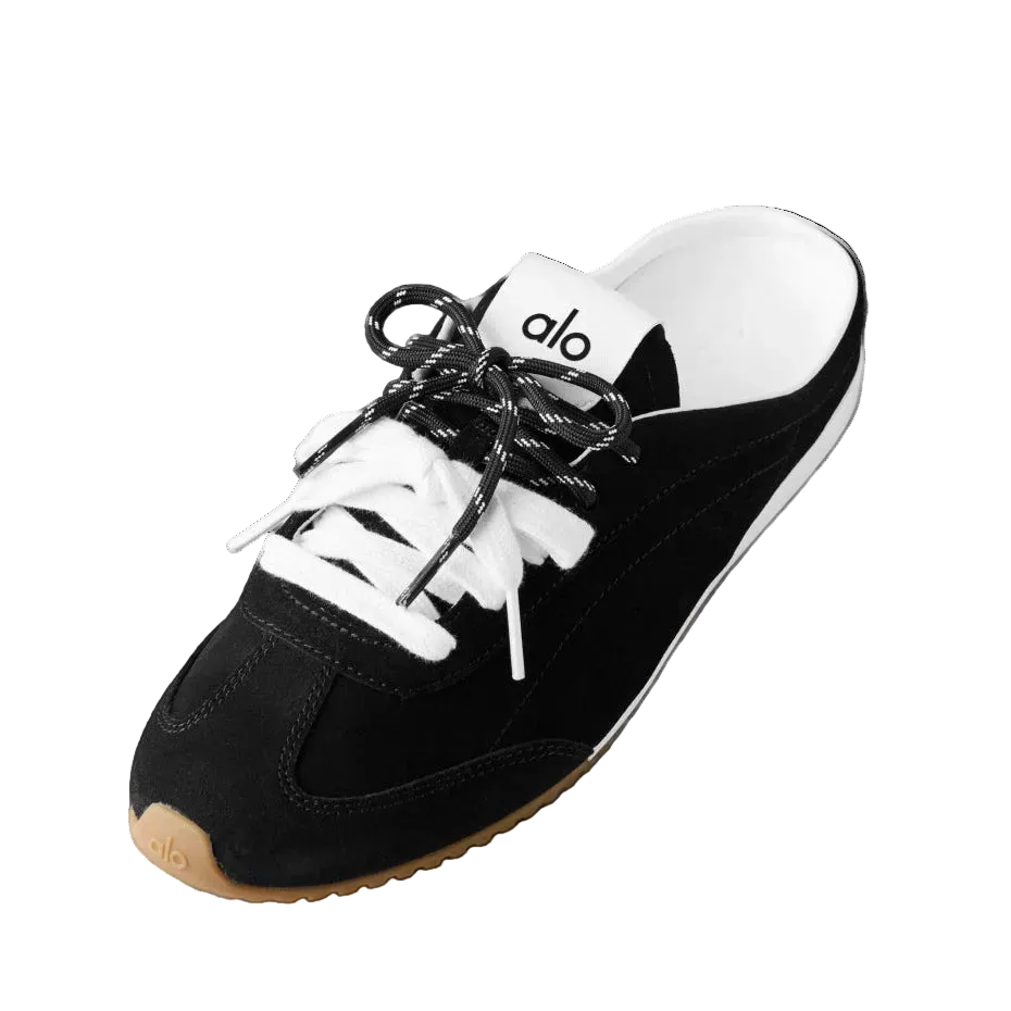 ALO Sunset Sneaker Mule Black
