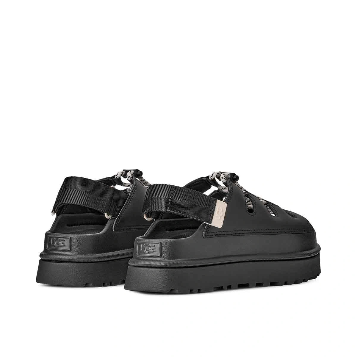 UGG GoldenGlow Toggle Sandal לנשים – נוחות מתקדמת וסטייל אורבני Black