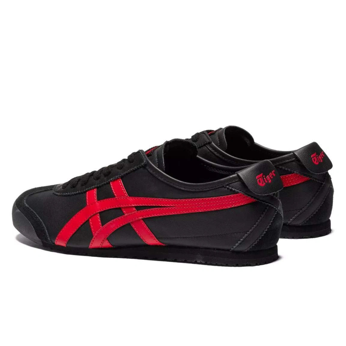 נעלי אוניטסוקה טייגר | Onitsuka Tiger MEXICO 66 Black Classic Red