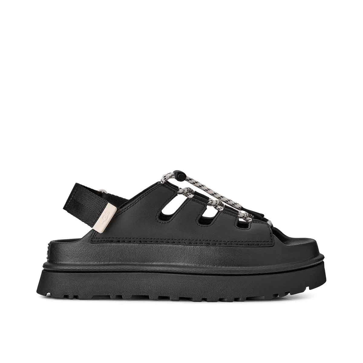UGG GoldenGlow Toggle Sandal לנשים – נוחות מתקדמת וסטייל אורבני Black