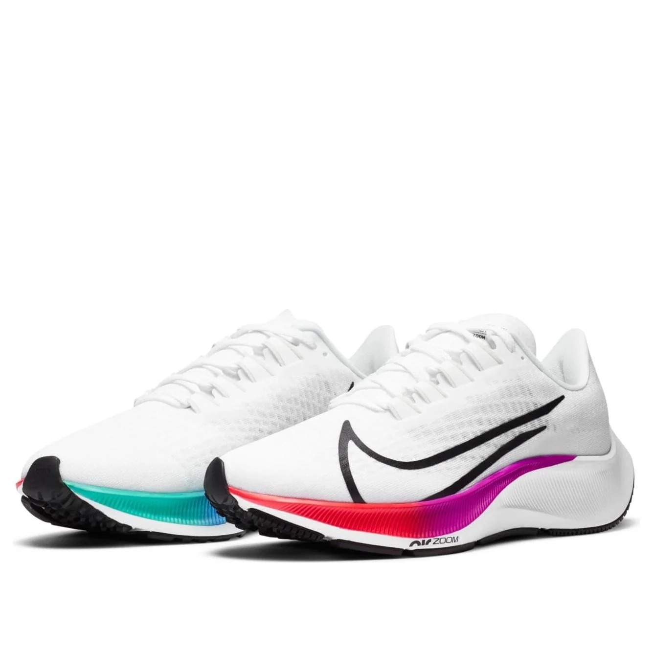 Nike Running Shoes | Nike Pegasus 37 White Multi-Color