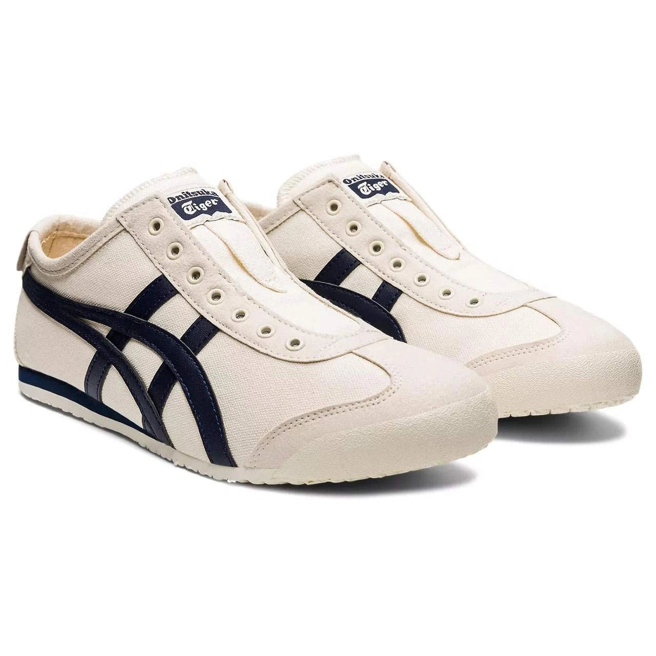 נעלי אוניטסוקה טייגר | Onitsuka Tiger MEXICO 66 SLIP-ON Birch Midnight